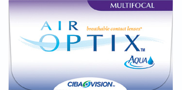 Air Optix Aqua Multifocal contact lenses by CIBA Vision