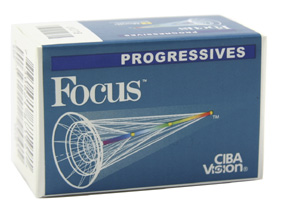 Focus Progressives contact lenses by CIBA Vision
