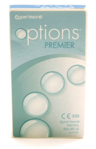 Options Premier contact lenses by Coopervision