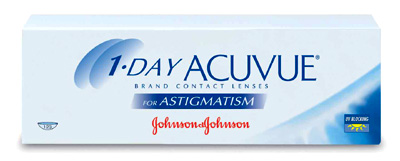 1 Day Acuvue for Astigmatism contact lenses by Johnson & Johnson