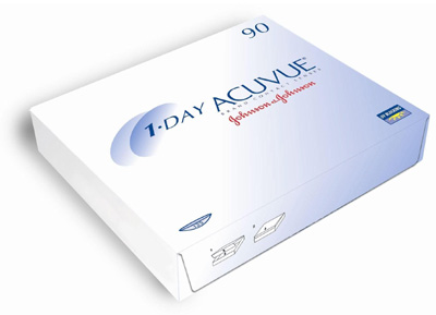 1 Day Acuvue contact lenses by Johnson & Johnson