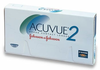 Acuvue 2 contact lenses by Johnson & Johnson