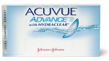 Acuvue Advance with Hydraclear contact lenses by Johnson & Johnson