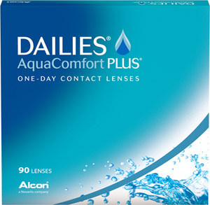 Dailies AquaComfort Plus contact lenses by Alcon