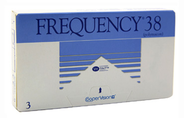 Frequency 38 contact lenses by Coopervision