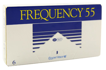 Frequency 55 contact lenses by Coopervision