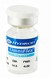 OmniFlex Sofblue contact lenses by Coopervision
