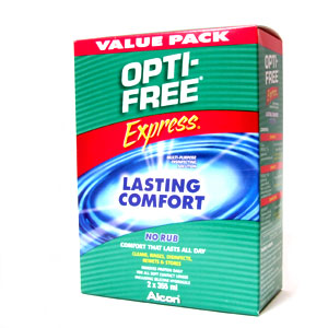 Opti-Free Express contact lens solution by Alcon