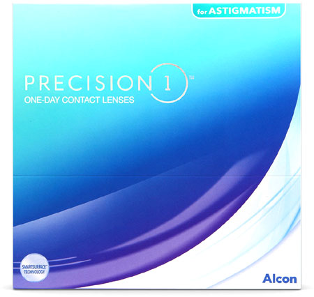 Precision 1 for Astigmatism contact lenses by Alcon