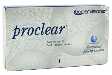 Proclear Multifocal contact lenses by Coopervision