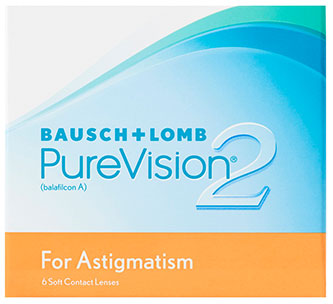 Purevision 2 for Astigmatism contact lenses by Bausch & Lomb