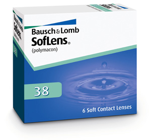 Soflens 38 contact lenses by Bausch & Lomb