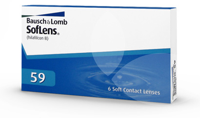 Soflens 59 contact lenses by Bausch & Lomb