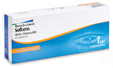 Soflens Daily Disposable for Astigmatism contact lenses by Bausch & Lomb