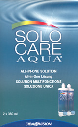 Solo-Care Aqua contact lens solution by Alcon