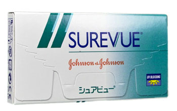 Surevue contact lenses by Johnson & Johnson